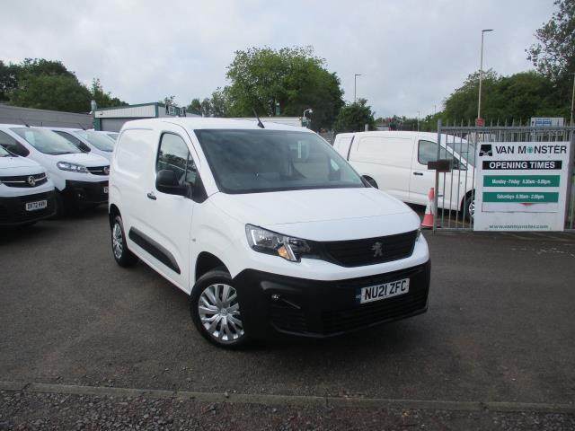 2021 Peugeot Partner 1000 1.5 Bluehdi 100 Professional Van (NU21ZFC) Image 2