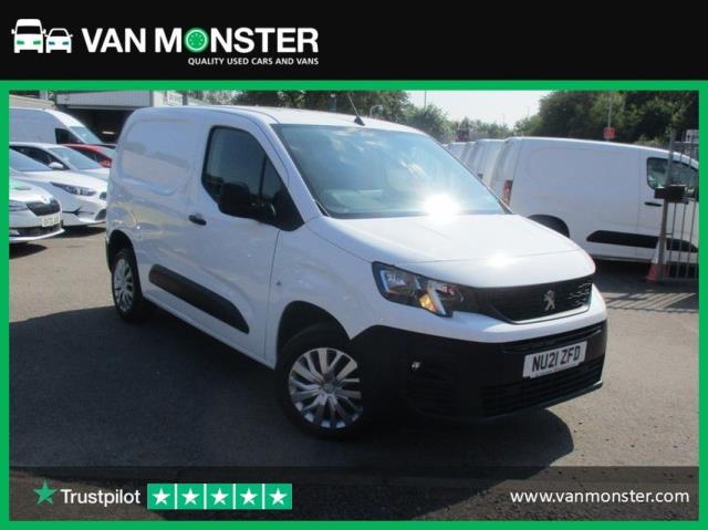 2021 Peugeot Partner 1000 1.5 Bluehdi 100 Professional Van (NU21ZFD)