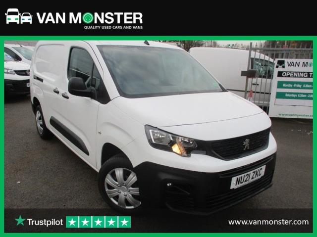 2021 Peugeot Partner 950 1.5 Bluehdi 100 Professional Van (NU21ZKC)