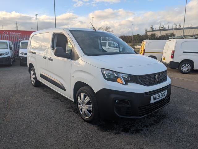 2021 Peugeot Partner 950 1.5 Bluehdi 100 Professional Van (NU21ZKZ) Image 2