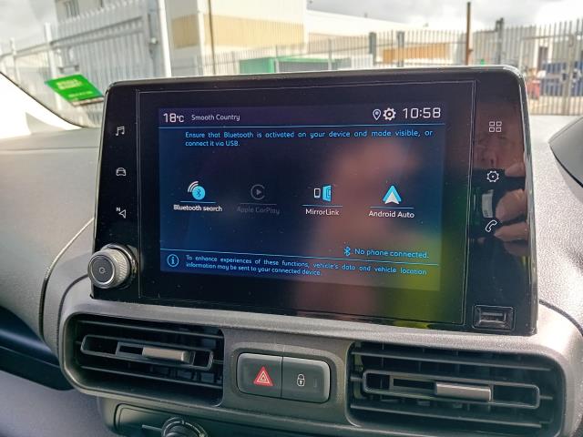 2022 Peugeot Partner L1 1000 1.5BLUE HDI 100PS PROFESSIONAL PREMIUM EURO 6 (NU22KXJ) Image 38