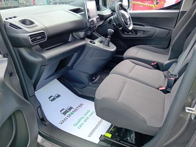 2022 Peugeot Partner L1 1000 1.5BLUE HDI 100PS PROFESSIONAL PREMIUM EURO 6 (NU22KXK) Image 25