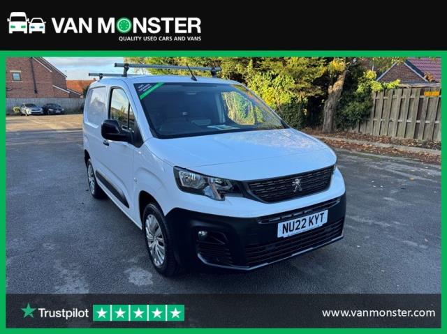 2022 Peugeot Partner 1000 1.5 Bluehdi 100 Professional Premium Van (NU22KYT)