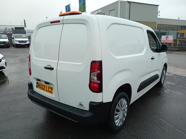 2022 Peugeot Partner L1 1000 1.5BLUE HDI 100PS PROFESSIONAL PREMIUM EURO 6 (NU22LCZ) Image 4