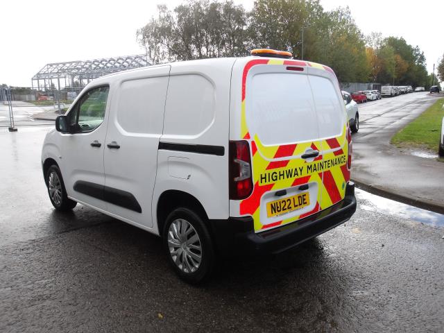 2022 Peugeot Partner 1000 1.5 Bluehdi 100 Professional Premium Van (NU22LDE) Image 7