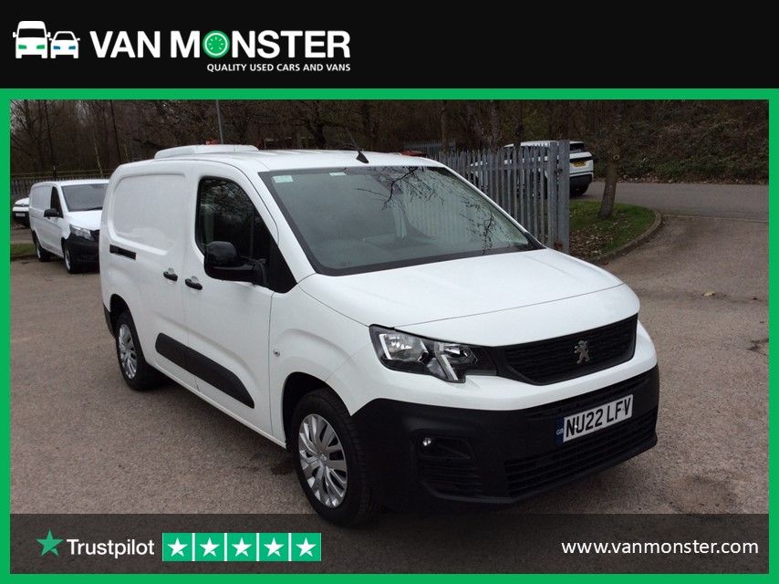 2022 Peugeot Partner 850 1.5 Bluehdi 100 Professional Premium Crew Van (NU22LFV)