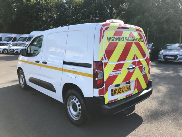 2022 Peugeot Partner 1000 1.5 Bluehdi 100 Grip Premium Van (NU22LNA) Image 8