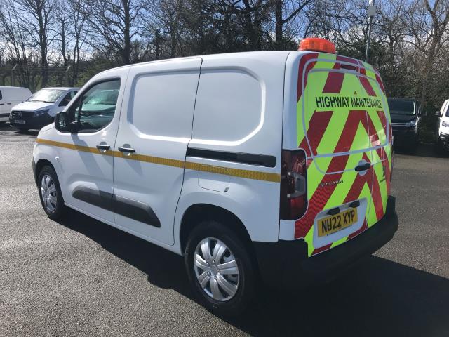 2022 Peugeot Partner 1000 1.5 Bluehdi 100 Grip Premium Van (NU22XYP) Image 8