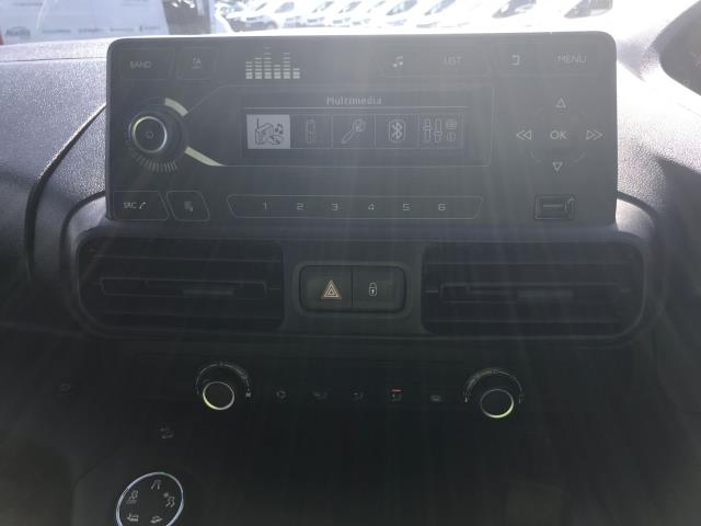 2022 Peugeot Partner 1000 1.5 Bluehdi 100 Grip Premium Van (NU22XYP) Image 24