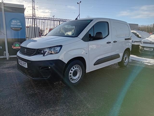 2022 Peugeot Partner 1000 1.5 Bluehdi 100 Grip Premium Van (NU22XYT) Image 4