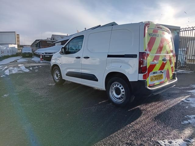 2022 Peugeot Partner 1000 1.5 Bluehdi 100 Grip Premium Van (NU22XYT) Image 6