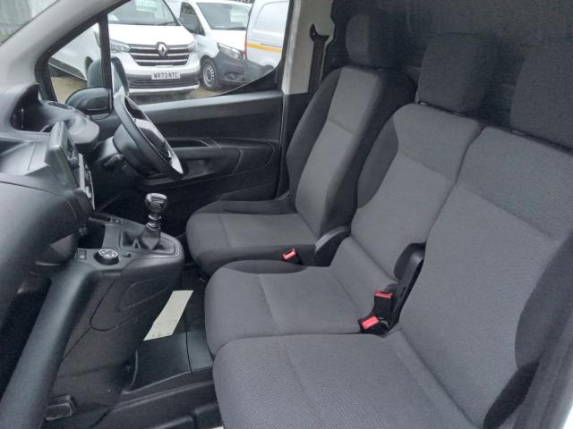 2022 Peugeot Partner 1000 1.5 Bluehdi 100 Grip Premium Van (NU22XYV) Image 16