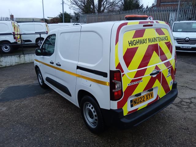 2022 Peugeot Partner 1000 1.5 Bluehdi 100 Grip Premium Van (NU22XYV) Image 10