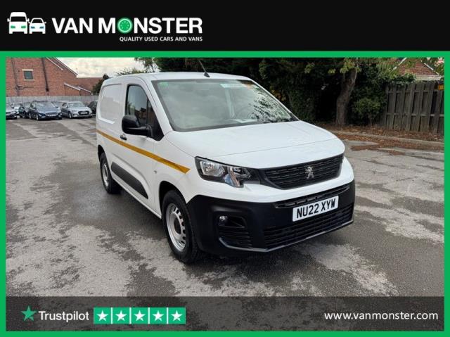 2022 Peugeot Partner 1000 1.5 Bluehdi 100 Grip Premium Van (NU22XYW)
