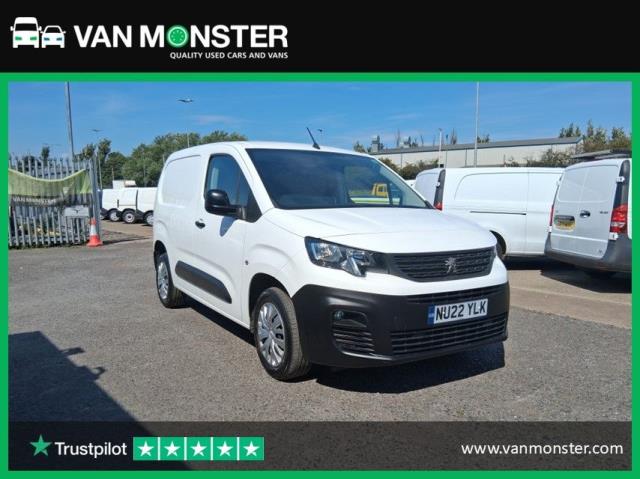 2022 Peugeot Partner 1000 1.5 Bluehdi 100 Professional Premium Van (NU22YLK)