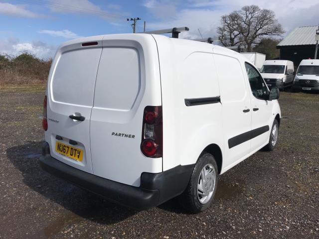 2017 Peugeot Partner 750 S L2 1.6 Bluehdi 100 Van [Non Start Stop] Euro 6 (NU67DTV) Image 4