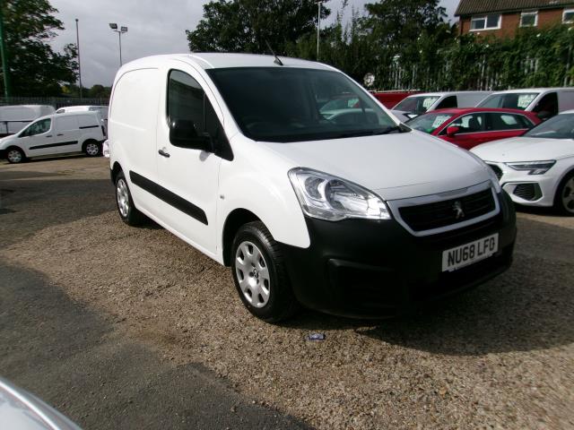 2018 Peugeot Partner 850 1.6 Bluehdi 100 Professional Van [Non Ss] (NU68LFO)