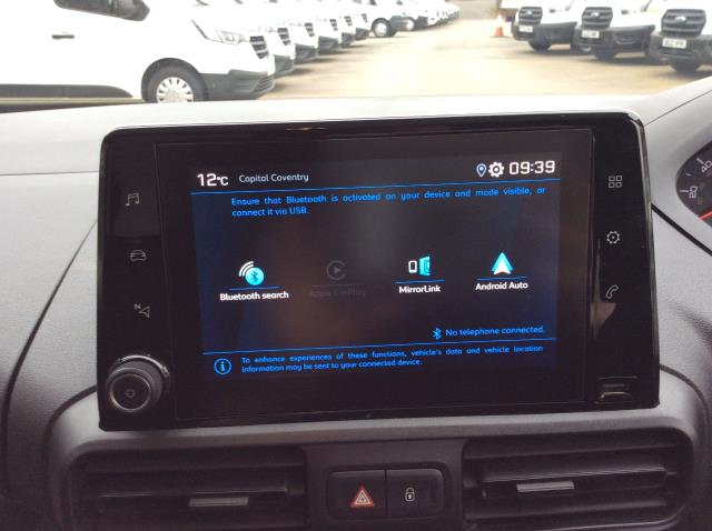 2019 Peugeot Partner 1000 1.5 Bluehdi 100 Professional Van (NU69EYH) Image 21