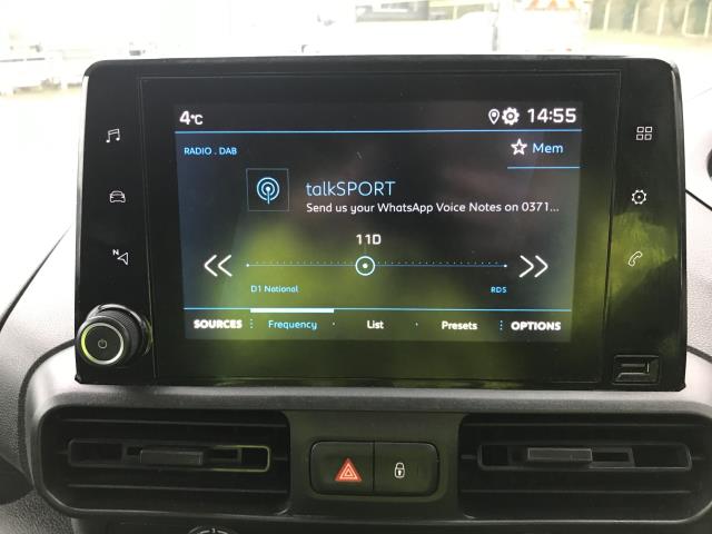 2019 Peugeot Partner 1000 1.5 Bluehdi 100 Professional Van (NU69PPY) Image 12