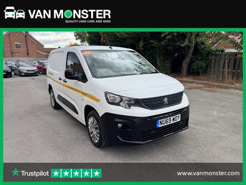 2020 Peugeot Partner 950 1.5 Bluehdi 100 Professional Van (NU69WOY)