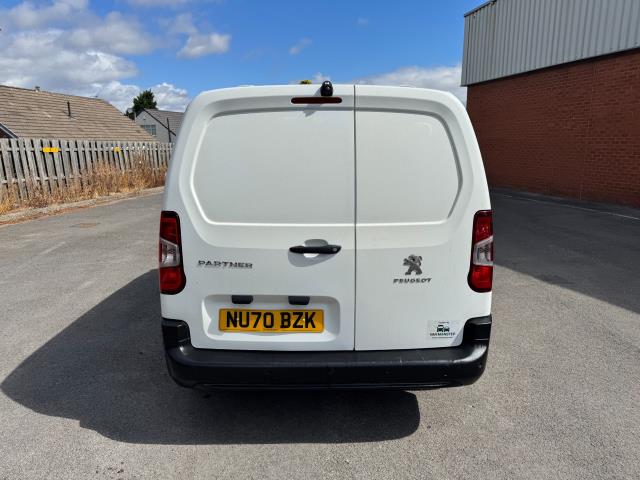 2020 Peugeot Partner 850 1.5 Bluehdi 100 Professional Crew Van (NU70BZK) Image 8