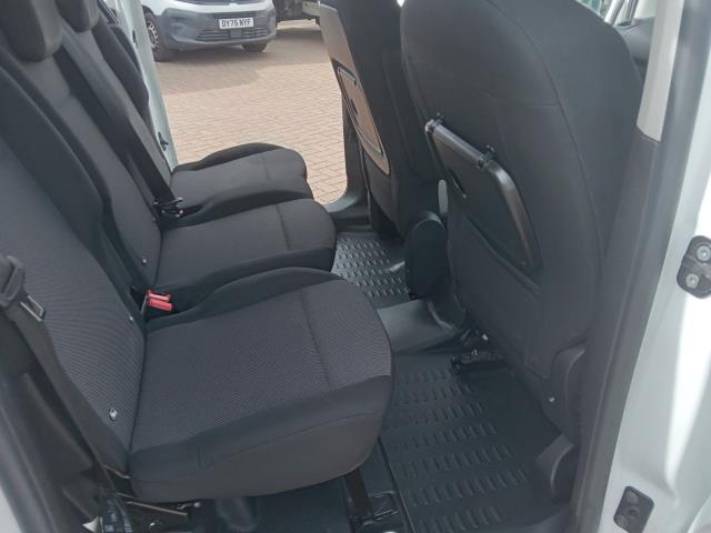 2020 Peugeot Partner 850 1.5 Bluehdi 100 Professional Crew Van (NU70CCF) Image 34
