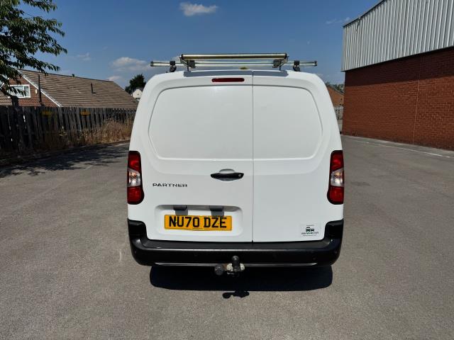 2020 Peugeot Partner 850 1.5 Bluehdi 100 Professional Crew Van (NU70DZE) Image 8