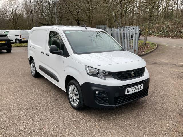 2020 Peugeot Partner 950 1.5 Bluehdi 100 (LONG) Professional Van (Limited 70MPH) (NU70EOC) Image 2