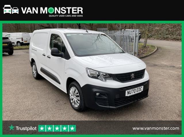 2020 Peugeot Partner 950 1.5 Bluehdi 100 (LONG) Professional Van (Limited 70MPH) (NU70EOC)