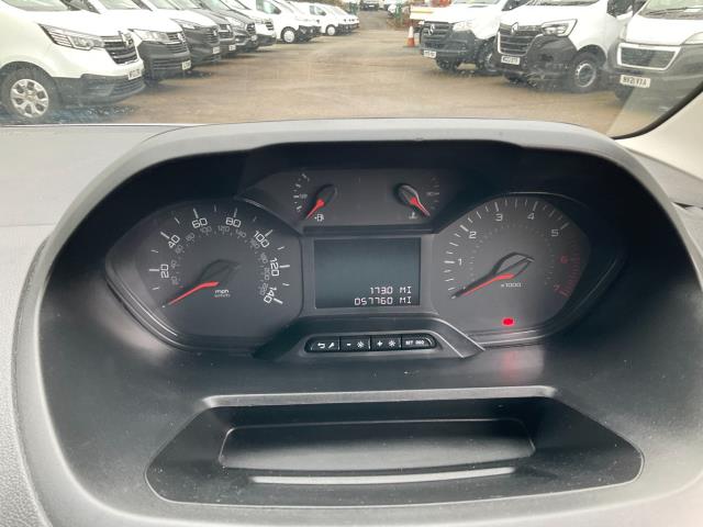 2020 Peugeot Partner 950 1.5 Bluehdi 100 (LONG) Professional Van (Limited 70MPH) (NU70EOC) Image 21
