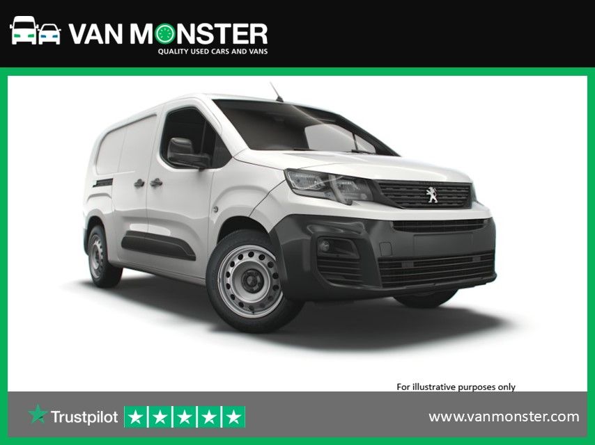 2020 Peugeot Partner 850 1.5 Bluehdi 100 Professional Crew Van (NU70FKS)
