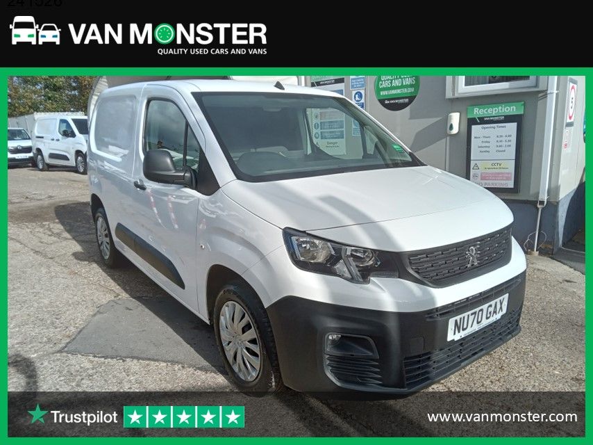 2020 Peugeot Partner 1000 1.5 Bluehdi 100 Professional Van (NU70GAX)