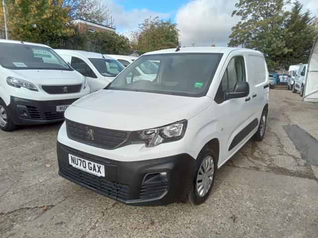 2020 Peugeot Partner 1000 1.5 Bluehdi 100 Professional Van (NU70GAX) Image 4