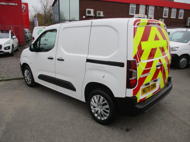 2020 Peugeot Partner 1000 1.5 Bluehdi 100 Professional Van (NU70GNN) Image 8