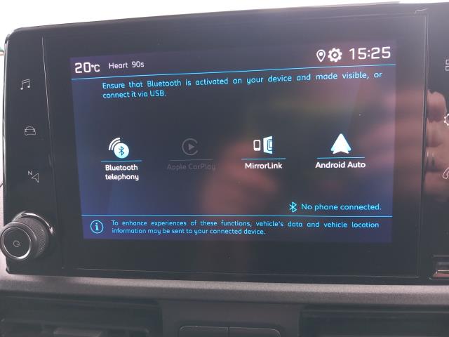 2020 Peugeot Partner L2 950 1.5BLUE HDI 100PS PROFESSIONAL EURO 6 (NU70LLX) Image 21