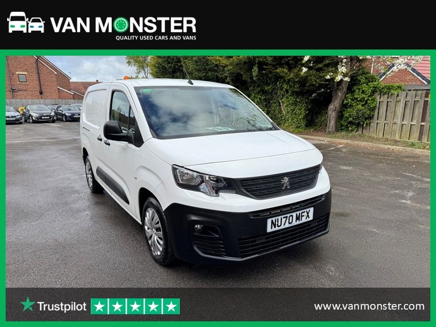 2020 Peugeot Partner 850 1.5 Bluehdi 100 Professional Crew Van (NU70MFX)