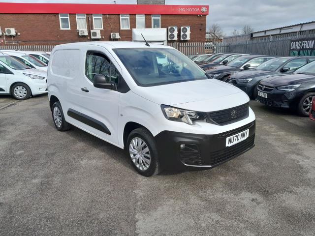 2020 Peugeot Partner 1000 1.5 Bluehdi 100 Professional Van (NU70NMY) Image 2