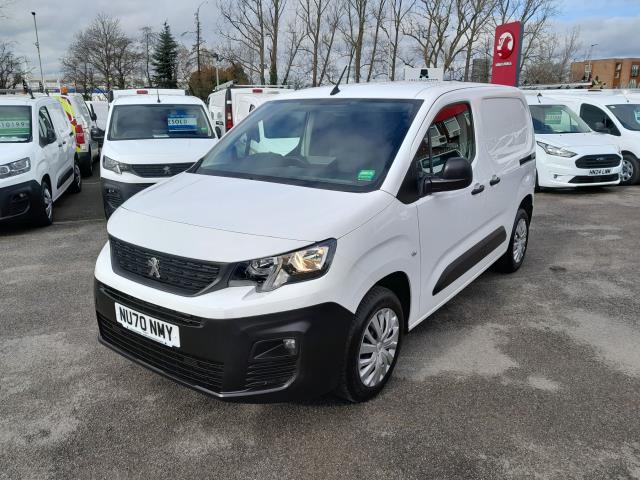 2020 Peugeot Partner 1000 1.5 Bluehdi 100 Professional Van (NU70NMY) Image 4