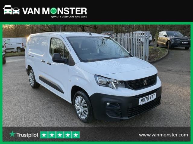 2020 Peugeot Partner 950 1.5 Bluehdi (LONG) 100 Professional Van (NU70VTT)