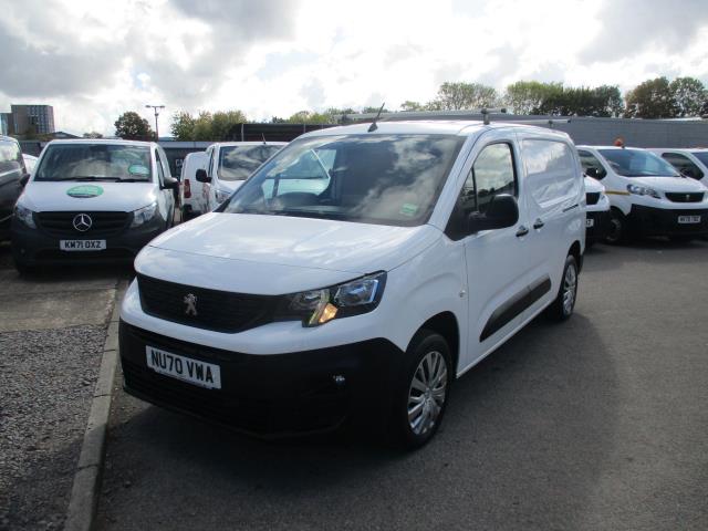 2020 Peugeot Partner 950 1.5 Bluehdi 100 Professional Van *LIMITED TO 59MPH* (NU70VWA) Image 9