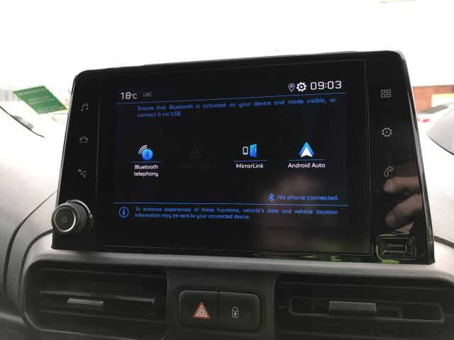 2020 Peugeot Partner L2 950 1.5BLUE HDI 100PS PROFESSIONAL EURO 6 (NU70VXM) Image 32