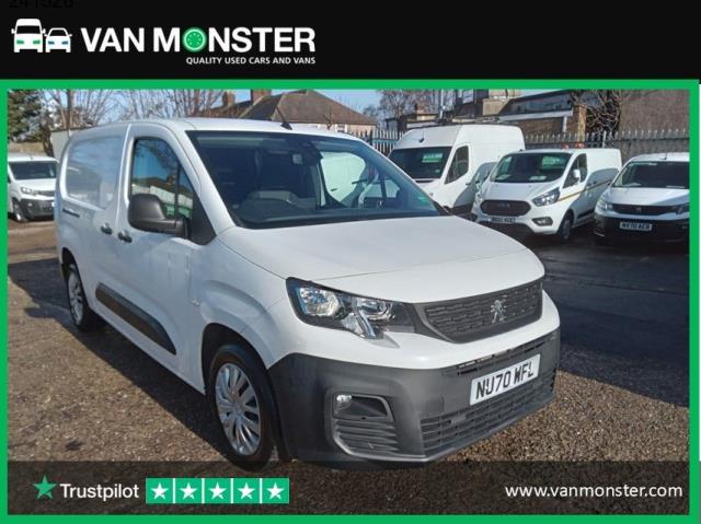 2020 Peugeot Partner 850 1.5 Bluehdi 100 Professional Crew Van (NU70WFL)