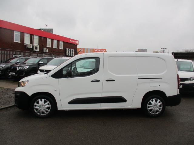 2020 Peugeot Partner LONG 850 1.5 BLUE HDI 100PS PROFESSIONAL CREW VAN (NU70WGN) Image 8