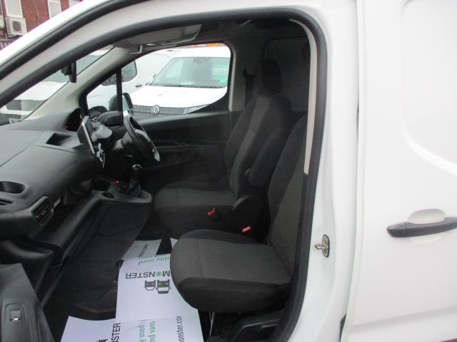 2020 Peugeot Partner LONG 850 1.5 BLUE HDI 100PS PROFESSIONAL CREW VAN (NU70WGN) Image 26