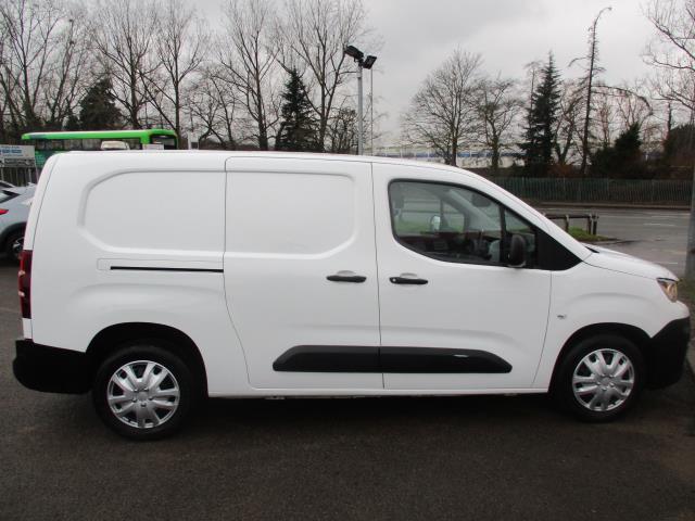 2020 Peugeot Partner LONG 850 1.5 BLUE HDI 100PS PROFESSIONAL CREW VAN (NU70WGN) Image 3