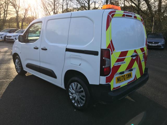 2020 Peugeot Partner 1000 1.5 Bluehdi 100 Professional Van (NU70XWM) Image 7