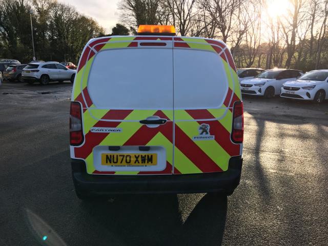 2020 Peugeot Partner 1000 1.5 Bluehdi 100 Professional Van (NU70XWM) Image 8