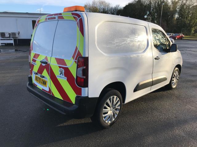 2020 Peugeot Partner 1000 1.5 Bluehdi 100 Professional Van (NU70XWM) Image 10