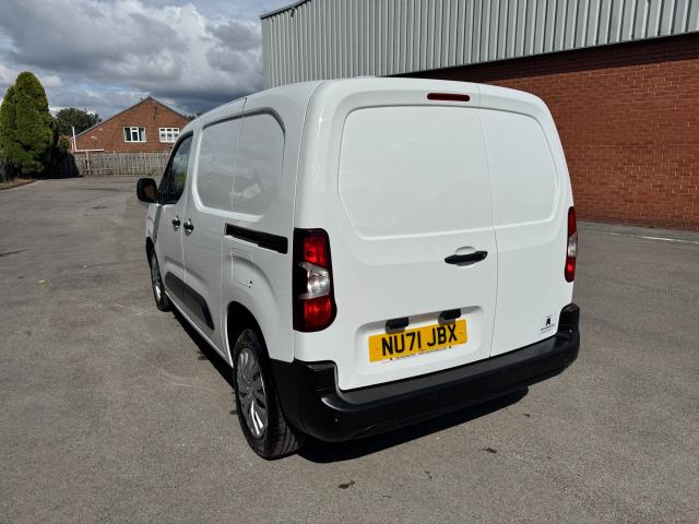 2022 Peugeot Partner 1000 1.5 Bluehdi 100 Professional Premium Van (NU71JBX) Image 7