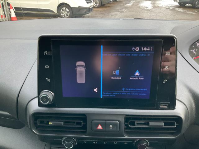 2022 Peugeot Partner 1000 1.5 Bluehdi 100 Professional Premium Van (LIMITED 70MPH) (NU71JCO) Image 23